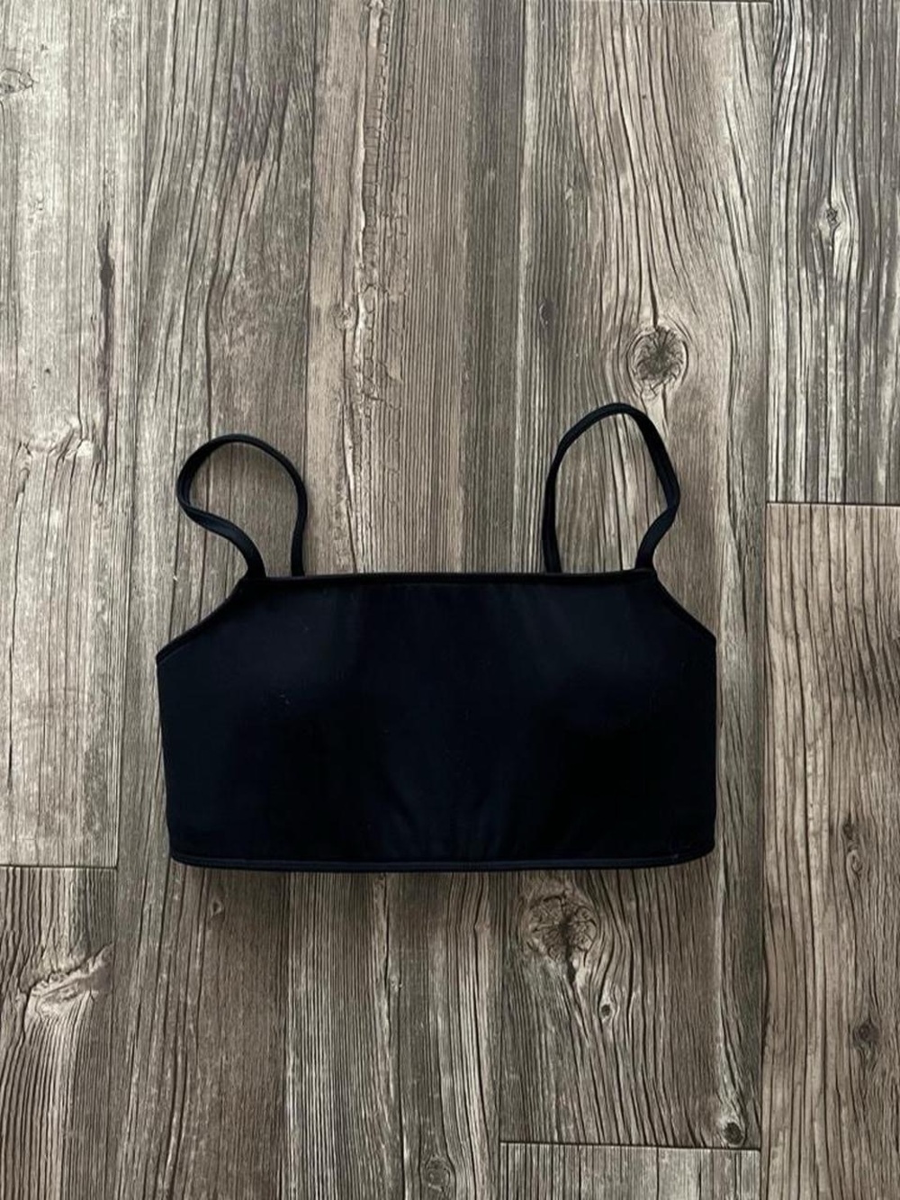 Fashion Nova Black Sports Bra for Yoga or Gym